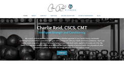 Desktop Screenshot of charliereidfitness.com